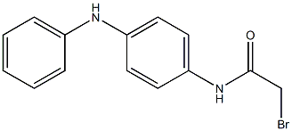 2-Bromo-4'-(anilino)acetoanilide 구조식 이미지