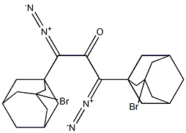 3-Bromo-1-adamantyl(diazomethyl) ketone Structure