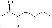 [R,(+)]-2-Hydroxybutyric acid isobutyl ester 구조식 이미지