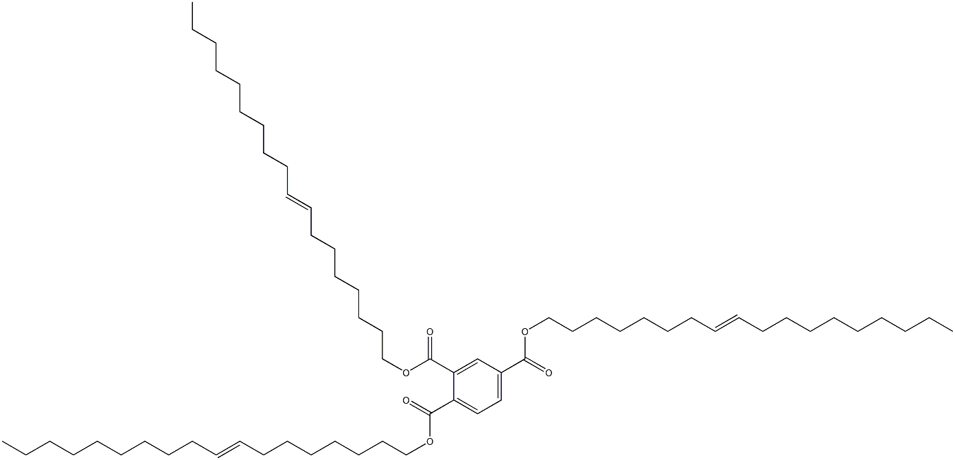 1,2,4-Benzenetricarboxylic acid tri(8-octadecenyl) ester Structure