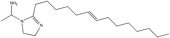 1-(1-Aminoethyl)-2-(6-tetradecenyl)-2-imidazoline Structure