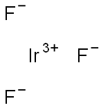 Iridium(III) trifluoride Structure