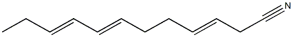 3,7,9-Dodecatrienenitrile Structure