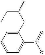 (+)-1-[(S)-2-Methylbutyl]-2-nitrobenzene 구조식 이미지