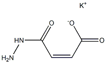 (Z)-3-Hydrazinocarbonylpropenoic acid potassium salt 구조식 이미지
