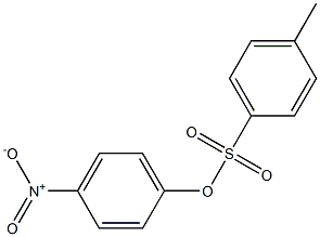 4-Nitrophenyl p-toluenesulfonate Structure