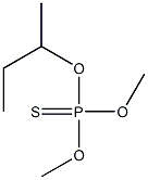 Thiophosphoric acid S-butyl O,O-dimethyl ester Structure