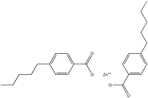 Bis(4-pentylbenzoic acid)zinc salt 구조식 이미지