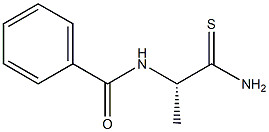 (+)-N-[(S)-1-(Thiocarbamoyl)ethyl]benzamide 구조식 이미지