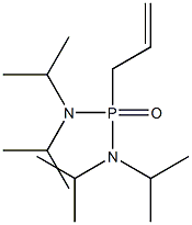 Allylbis(diisopropylamino)phosphine oxide 구조식 이미지