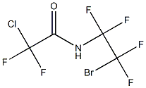 N-(2-Bromo-1,1,2,2-tetrafluoroethyl)chlorodifluoroacetamide Structure