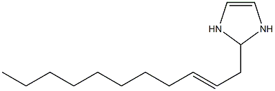 2-(2-Undecenyl)-4-imidazoline Structure