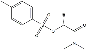 [R,(+)]-N,N-Dimethyl-2-[(p-tolylsulfonyl)oxy]propionamide 구조식 이미지