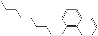 1-(5-Nonenyl)naphthalene Structure