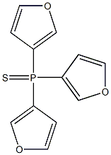 Tri(3-furyl)phosphine sulfide 구조식 이미지