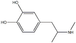 4-[2-(Methylamino)propyl]-1,2-benzenediol Structure