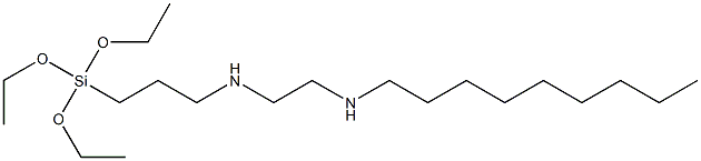 3-(Triethoxysilyl)-N-[2-(nonylamino)ethyl]propan-1-amine 구조식 이미지