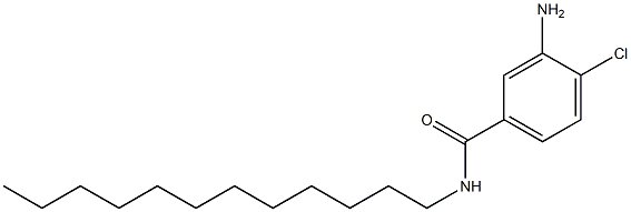 3-Amino-4-chloro-N-dodecylbenzamide Structure