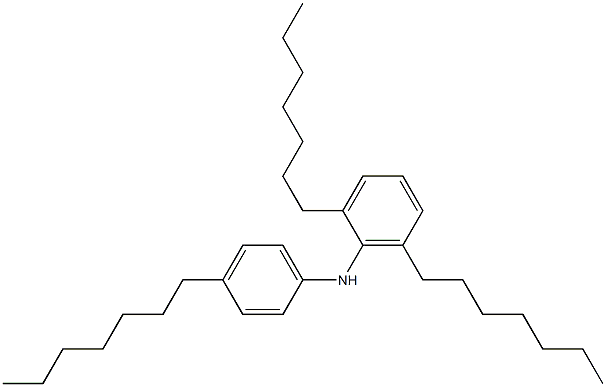 4,2',6'-Triheptyl[iminobisbenzene] Structure