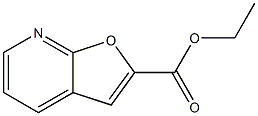 Furo[2,3-b]pyridine-2-carboxylic acid ethyl ester 구조식 이미지