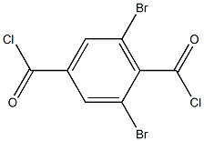 2,6-Dibromoterephthalic acid dichloride Structure
