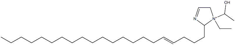 1-Ethyl-2-(4-henicosenyl)-1-(1-hydroxyethyl)-3-imidazoline-1-ium Structure