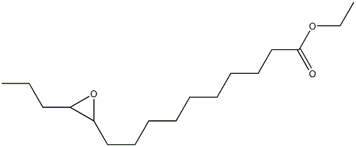 11,12-Epoxypentadecanoic acid ethyl ester 구조식 이미지