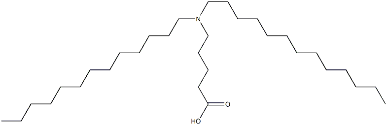 5-(Ditridecylamino)valeric acid Structure