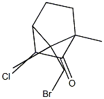 8-Bromo-3-chloro-2-bornanone 구조식 이미지