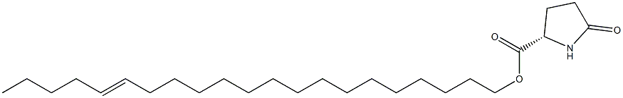 (S)-5-Oxopyrrolidine-2-carboxylic acid 16-henicosenyl ester Structure