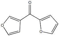 2-(3-Furylcarbonyl)furan Structure