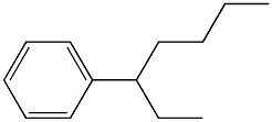 1-Ethylpentylbenzene 구조식 이미지