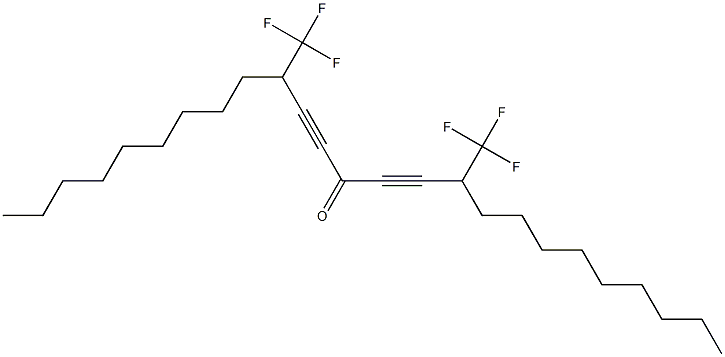 Trifluoromethyl(1-dodecynyl) ketone Structure