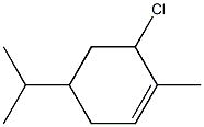 6-Chloro-p-menth-1-ene 구조식 이미지