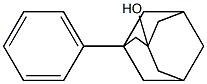 3-Hydroxy-1-phenyladamantane 구조식 이미지