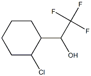 1-(2-Chlorocyclohexyl)-2,2,2-trifluoroethanol 구조식 이미지