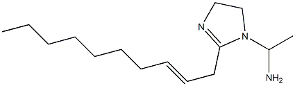 1-(1-Aminoethyl)-2-(2-decenyl)-2-imidazoline Structure