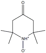 2,2,6,6-Tetramethyl-4-piperidone 1-oxide 구조식 이미지