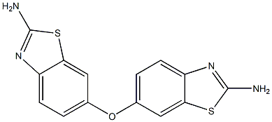 6,6'-Oxybis(2-aminobenzothiazole) 구조식 이미지