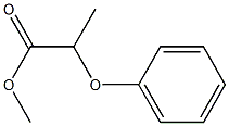 2-Phenoxypropionic acid methyl ester 구조식 이미지