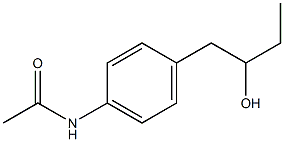 4'-(2-Hydroxybutyl)acetanilide Structure