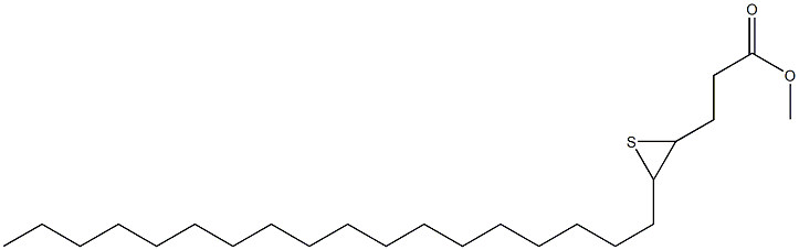 4,5-Epithiotricosanoic acid methyl ester Structure