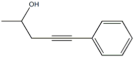 1-Phenyl-1-pentyn-4-ol Structure