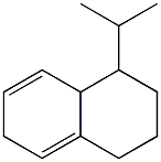 1,2,3,4,6,8a-Hexahydro-1-isopropylnaphthalene Structure