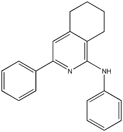 5,6,7,8-Tetrahydro-N,3-diphenylisoquinolin-1-amine 구조식 이미지