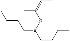 (Z)-2-(Dibutylboryloxy)-2-butene 구조식 이미지