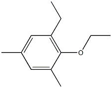 1-Ethoxy-2,4-dimethyl-6-ethylbenzene 구조식 이미지