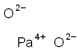 Protactinium(IV)dioxide 구조식 이미지