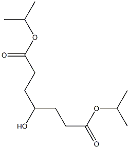4-Hydroxypimelic acid diisopropyl ester 구조식 이미지