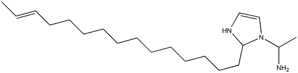 1-(1-Aminoethyl)-2-(13-pentadecenyl)-4-imidazoline Structure